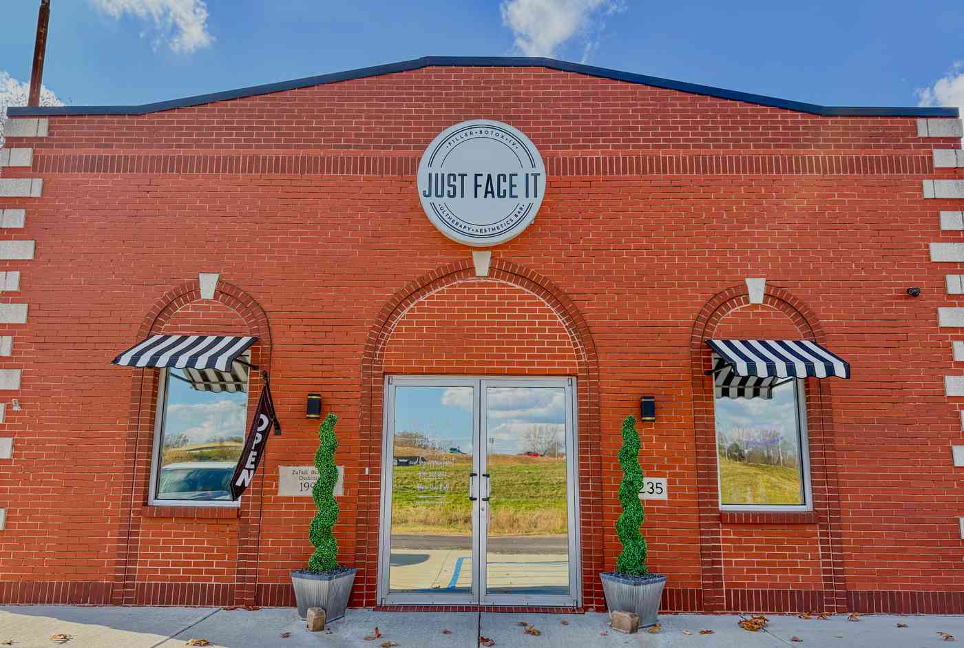 Just Face It MedSpa storefront in St. Clair, Missouri